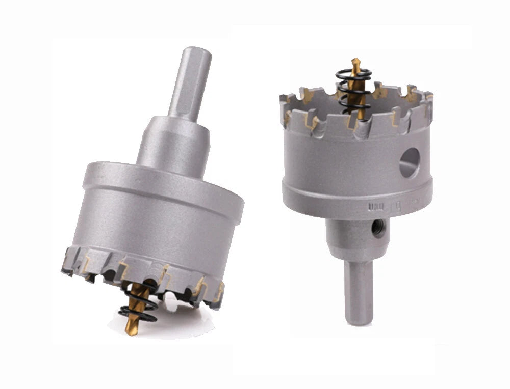 HSTR Tungsten Carbide Stainless Steel Metal Hole Saw Option:14/16/1<wbr/>8/19/20-100mm
