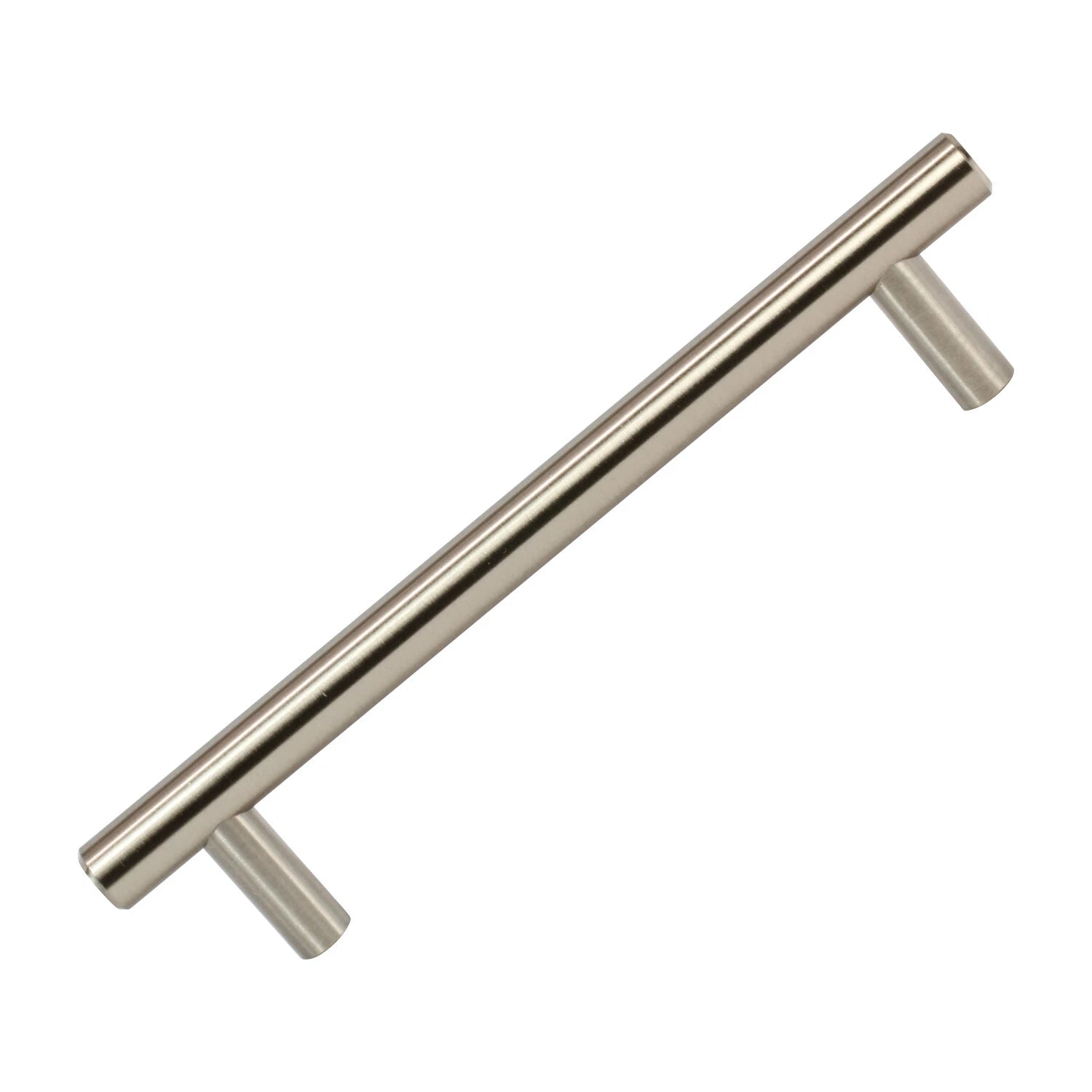 25 Pack 6-5/8" Length Euro Style Brushed Nickel | Built Supply Co