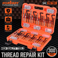 300PC Thread Repair Kit HSS Drill Helicoil Repair Kit SAE Metric