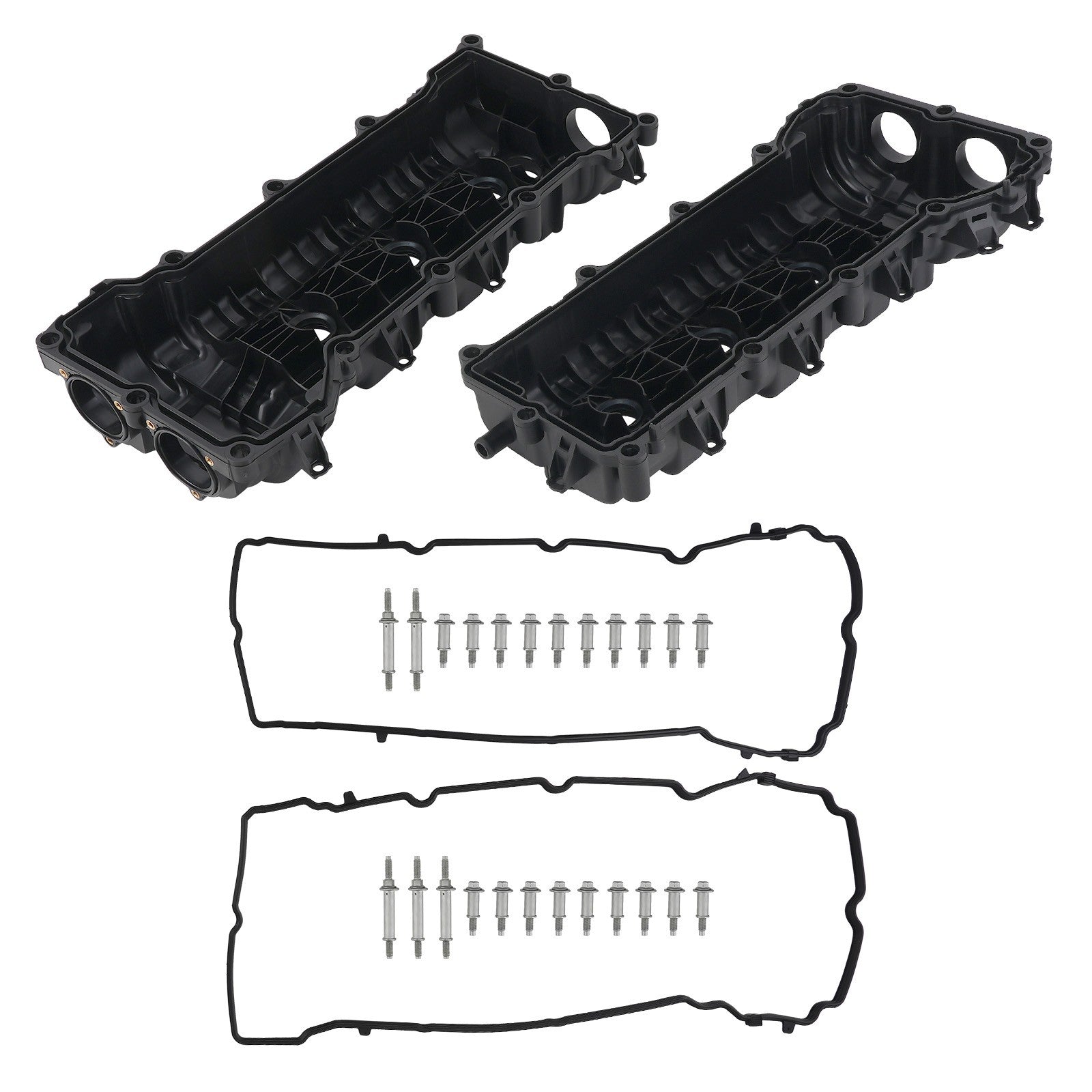 2pcs Engine Valve Cover & Gasket for Chrysler Town & Country 3.6L V6