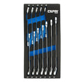 Capri Tools 120-Tooth Ultra-Smooth Reversible Ratcheting Wrenches Set - Metric by Capri Tools