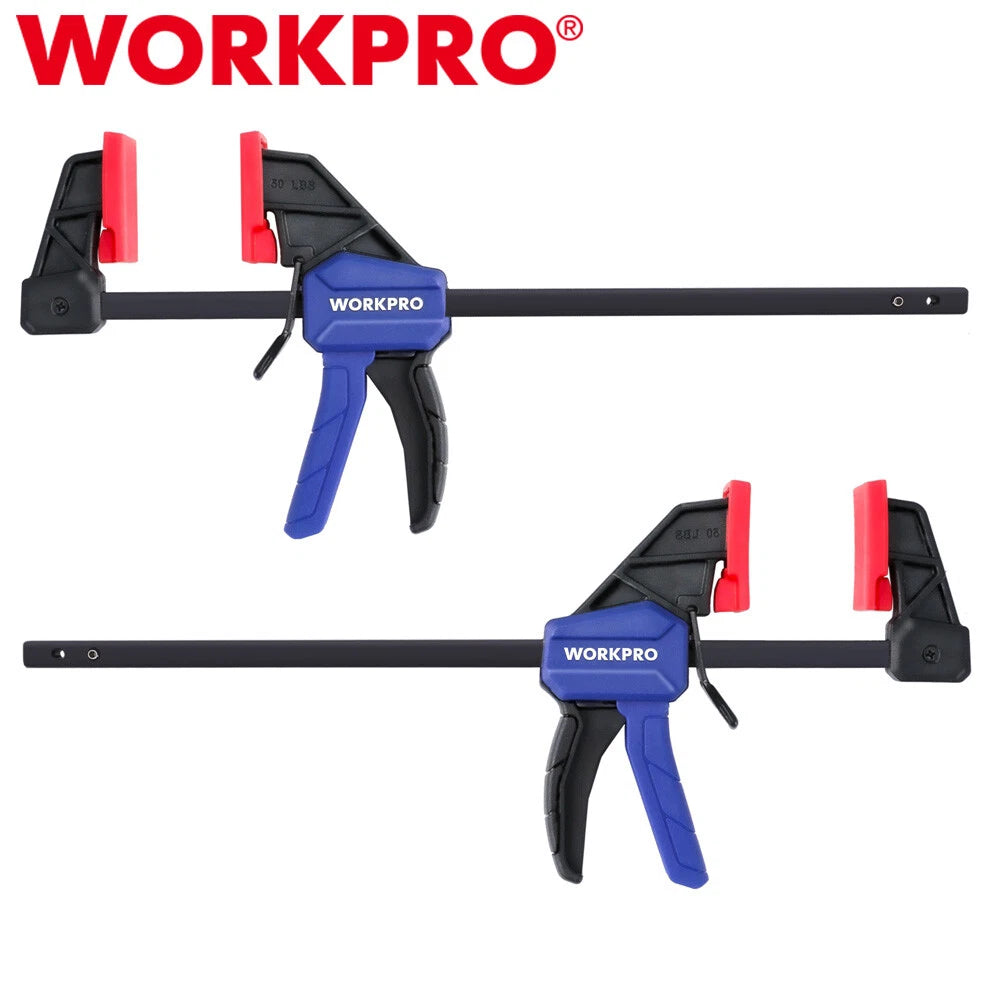 Workpro 6" Mini Light-duty Bar Clamps Set | Built Supply Co
