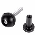 1in Metal Ball Head Adapter 1/4 Screw Fixed Mount For Camera