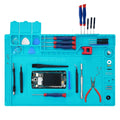 DURATECH Silicone Magnetic Soldering Mat Electronics Repair Heat Resistant 932°F