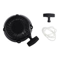 Recoil Starter For Pull Cord Kit 5 Horsepower Horizontal 6 Horsepower