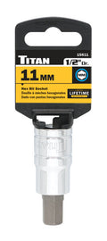 Titan 11mm Hex Bit Socket by Titan