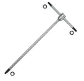 Force 766..t 3-way T-shape Handle Star Torx Screwdriver 3-torx Ends