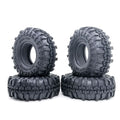 1/10 Rc Car 110mm Rubber Car Wheel Tires For Axial Scx10 4wd D90 Tf2