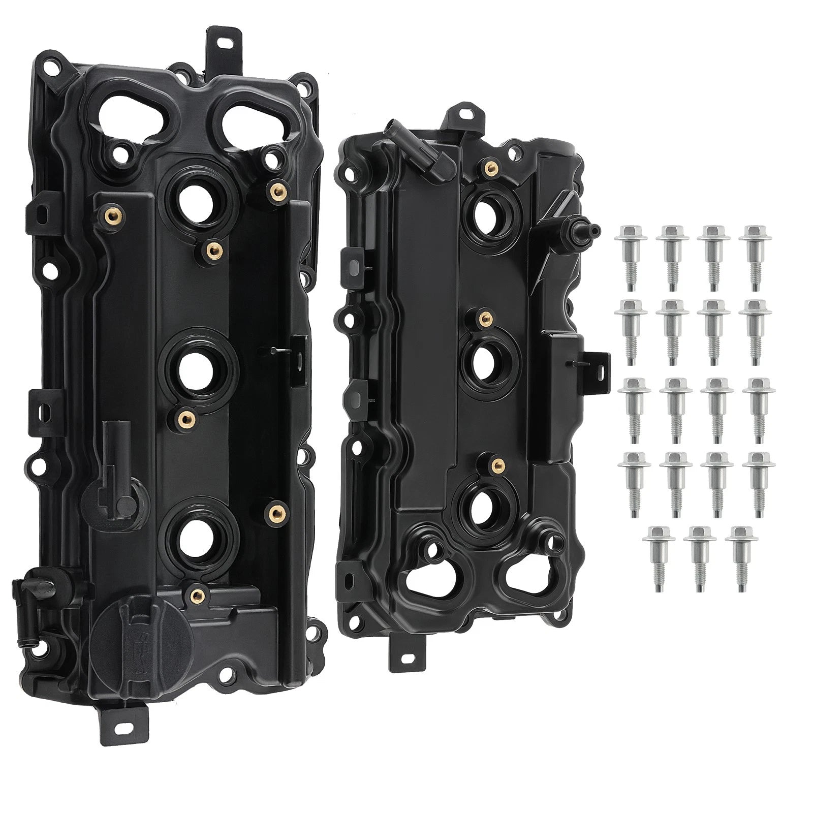 2* Valve Covers Set w/ Gaskets for Nissan Maxima 2009-2020 Murano 3.5L 2015-2020