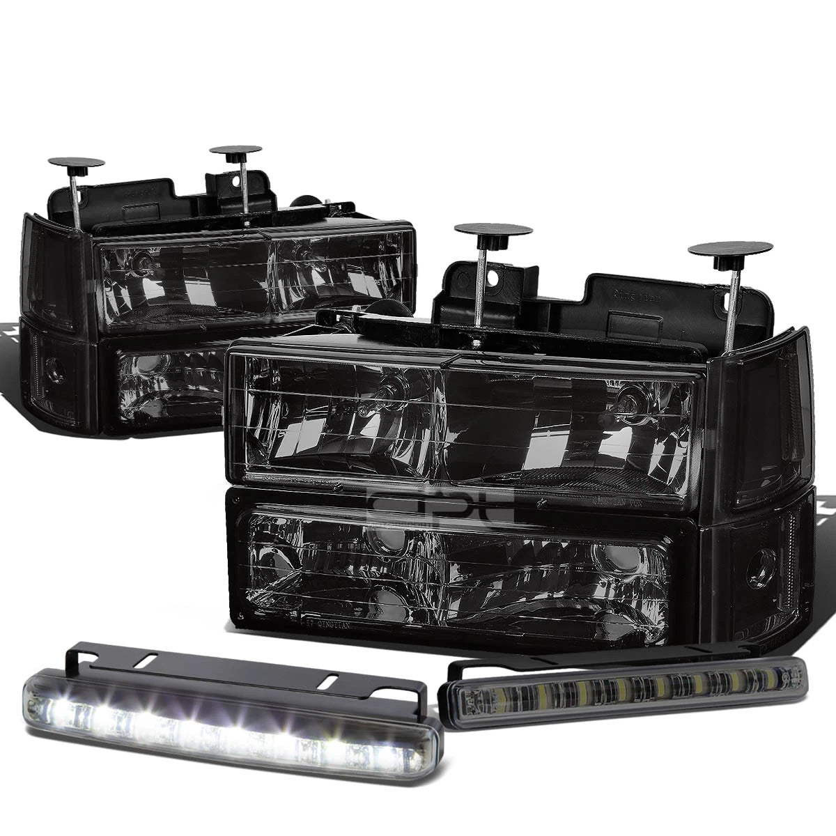 Smoked Housing Headlight+bump<wbr/>er+clear | Built Supply Co