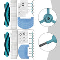 Achieve A Dust Free Home With Main Side Brush Filter Mop Cloth Dust