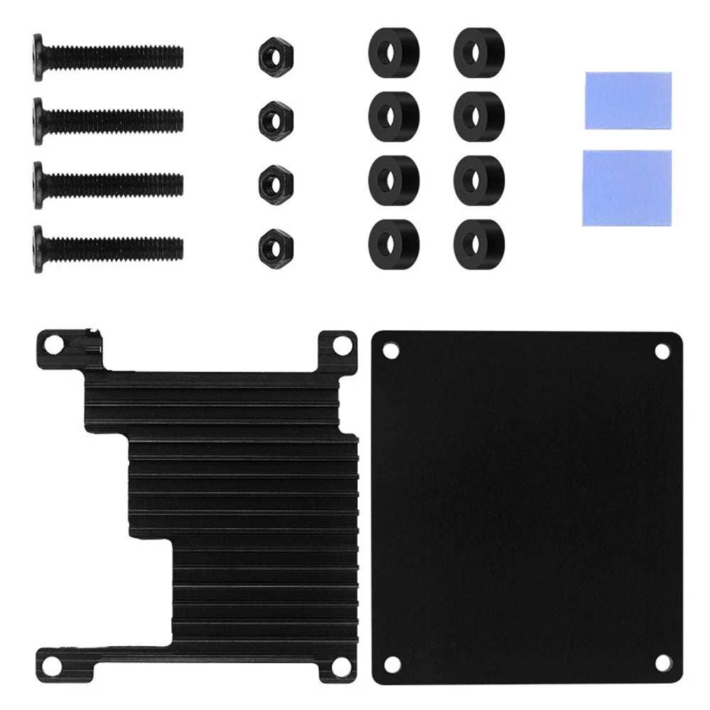 New Black Passive Cooling Heat Sinks Case Accessory Fit For Orange Pi