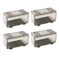 Set 1/64 Diecast Cars Acrylic Light Tan Display Box Storage For Hot
