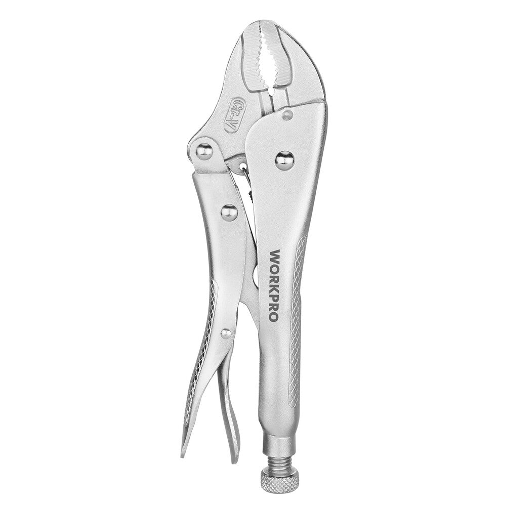 WORKPRO Locking Plier 10inch Curved Jaw Adjustable Vice Grip Plier