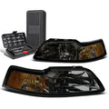 For 1999-2004 Ford Mustang Pair Smoked/amber Corner | Built Supply Co