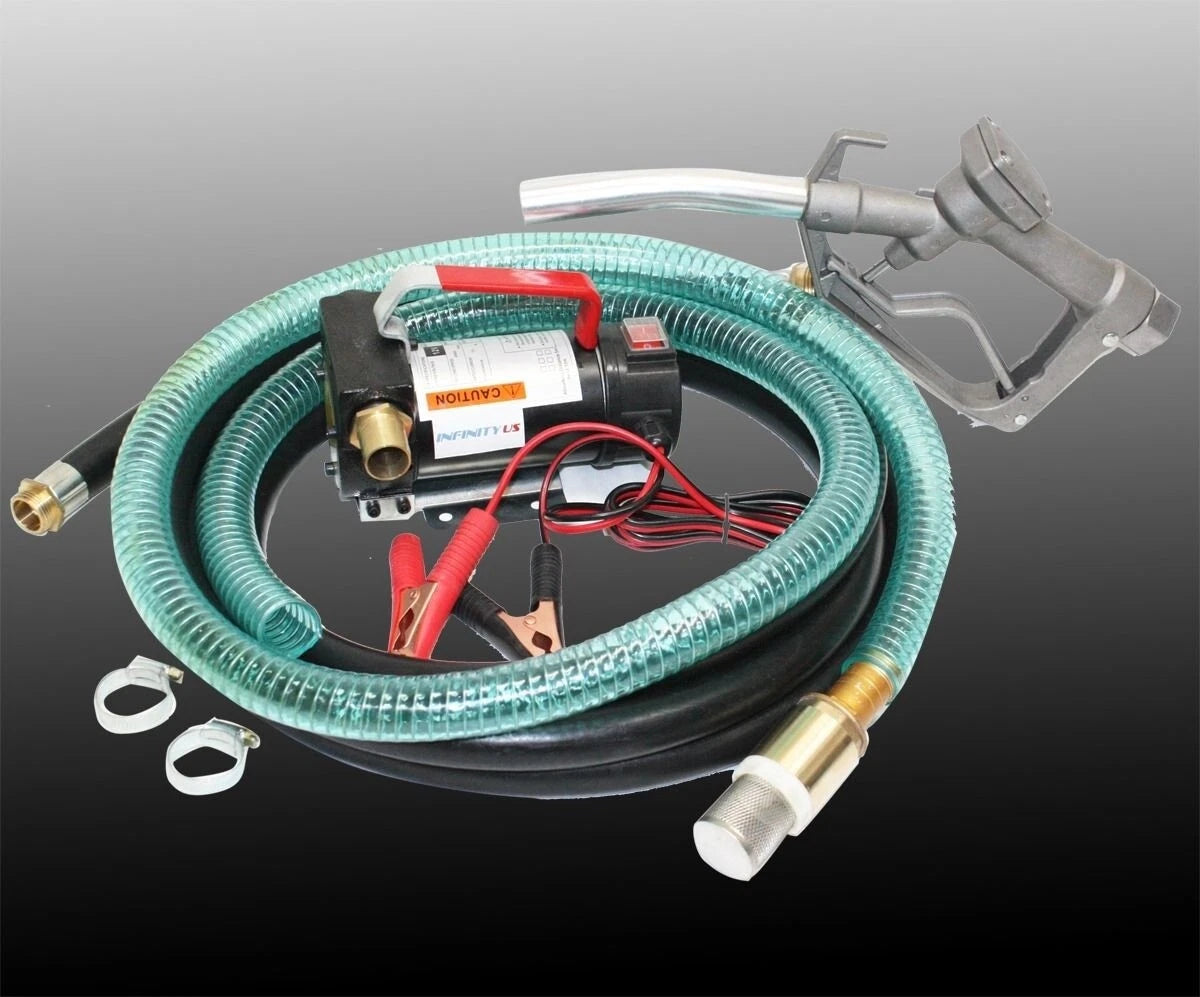 12V Bio Diesel Kerosene Fuel Transfer Direct Current Pump Kit