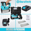 Duratech 2 In 1 Cordless Brad Nailer 18 Ga Nail/staple Gun Nails