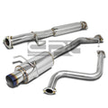 Fit Accord Cb1-cb4 Cb F22a 4"muffler Tip Catback Cat Back Exhaust