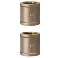 2 Pack XFITTING 3/4" FIP x 3/4" FIP Coupling, Female NP