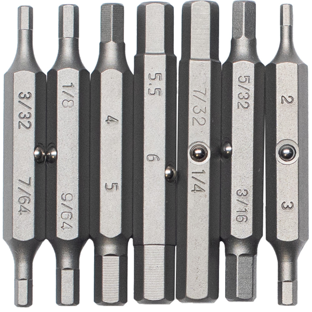 Megapro Hex Screwdriver Replacement Bit Set