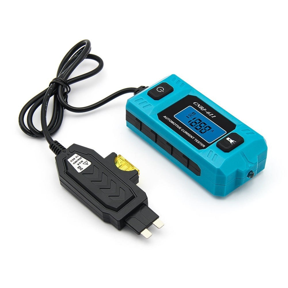 Automotive Circuit Tester 12V 0-19.99A with Front Light and LCD Display by Capri Tools