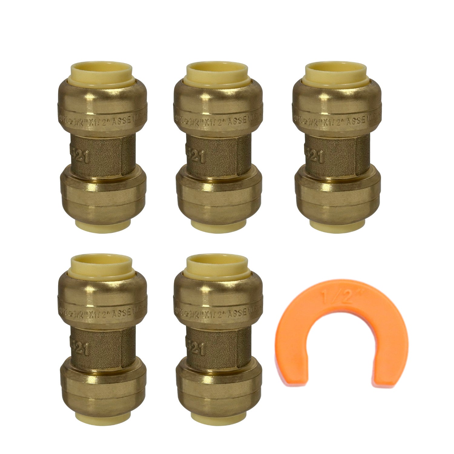 XFITTING 1/2" Pex-B Push Fit Couplings