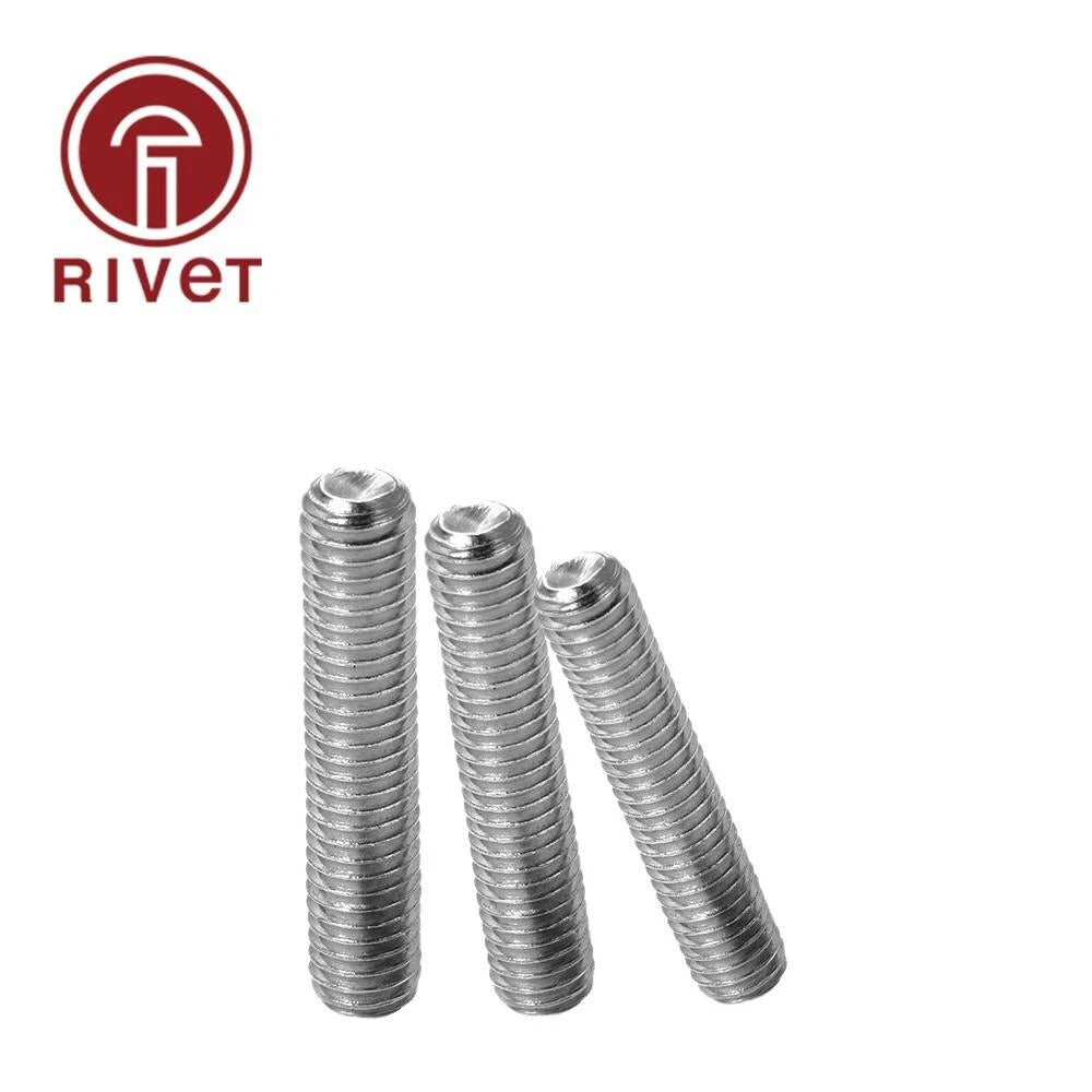 316 A4-70 DIN916 ISO4029 M12 M16 Grade Alloy Steel Hex Socket Set Screws Grub