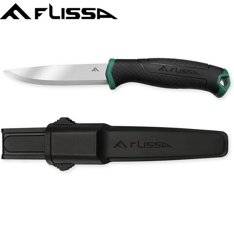 Flissa Bushcraft Knife Fixed Blade Knife Stainless | Built Supply Co