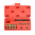 15PCS Metric Thread Chaser Set, Rethread Repair Tool M6-M12, Thread
