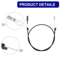 Hood Release Side Cable 304006 Pull Cable For 1978 To 1982 C3 Vehicles