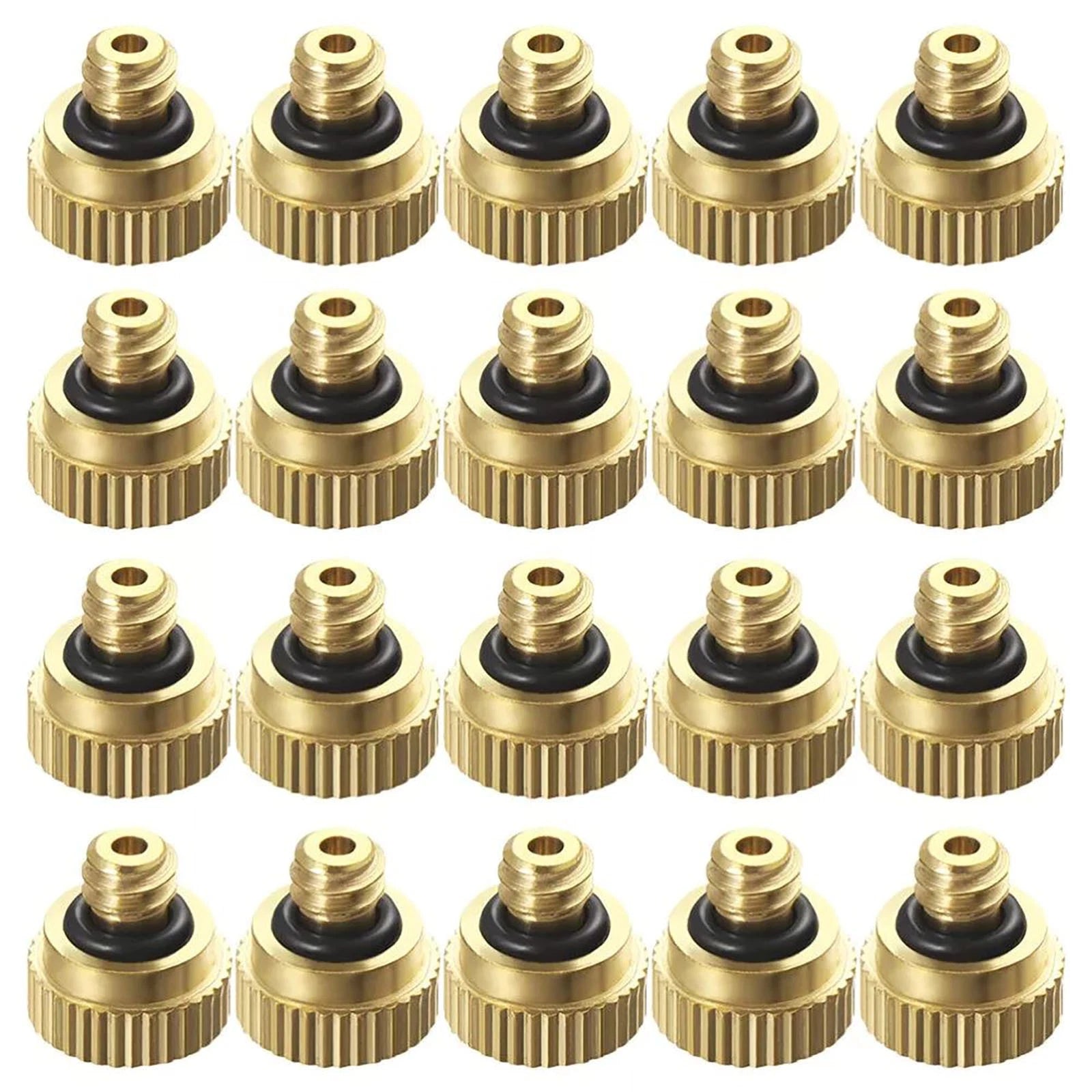 Set 0.3mm Duarble Brass High Pressure Outdoor Atomizing Misting Nozzle