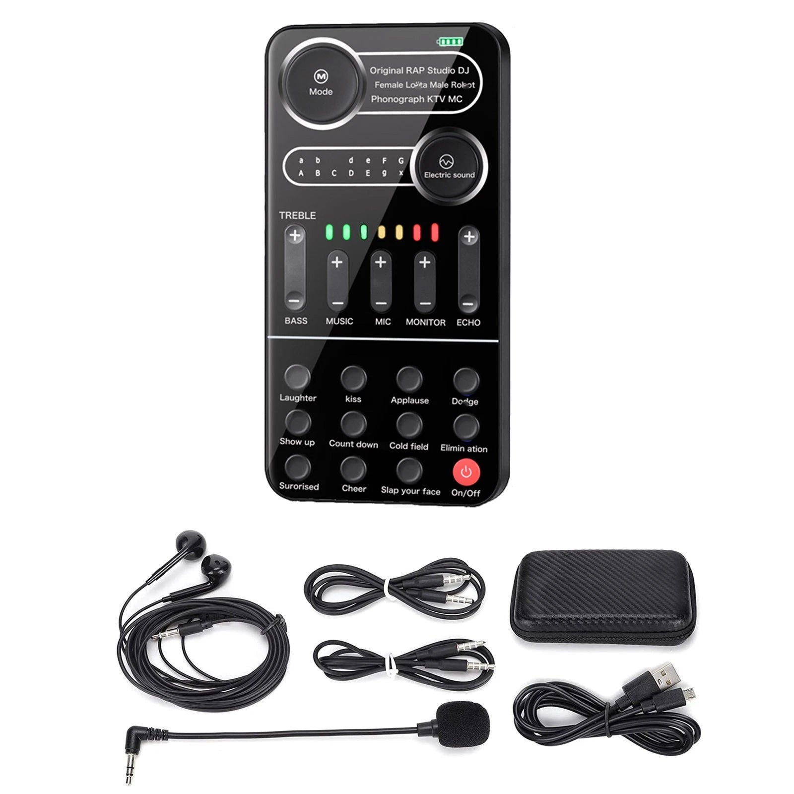 For Bel Canto Sound Card Portable Mixer With One-key Function 13