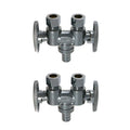 XFITTING 3/8" x 3/8" Compression x 1/2" Pex Valve
