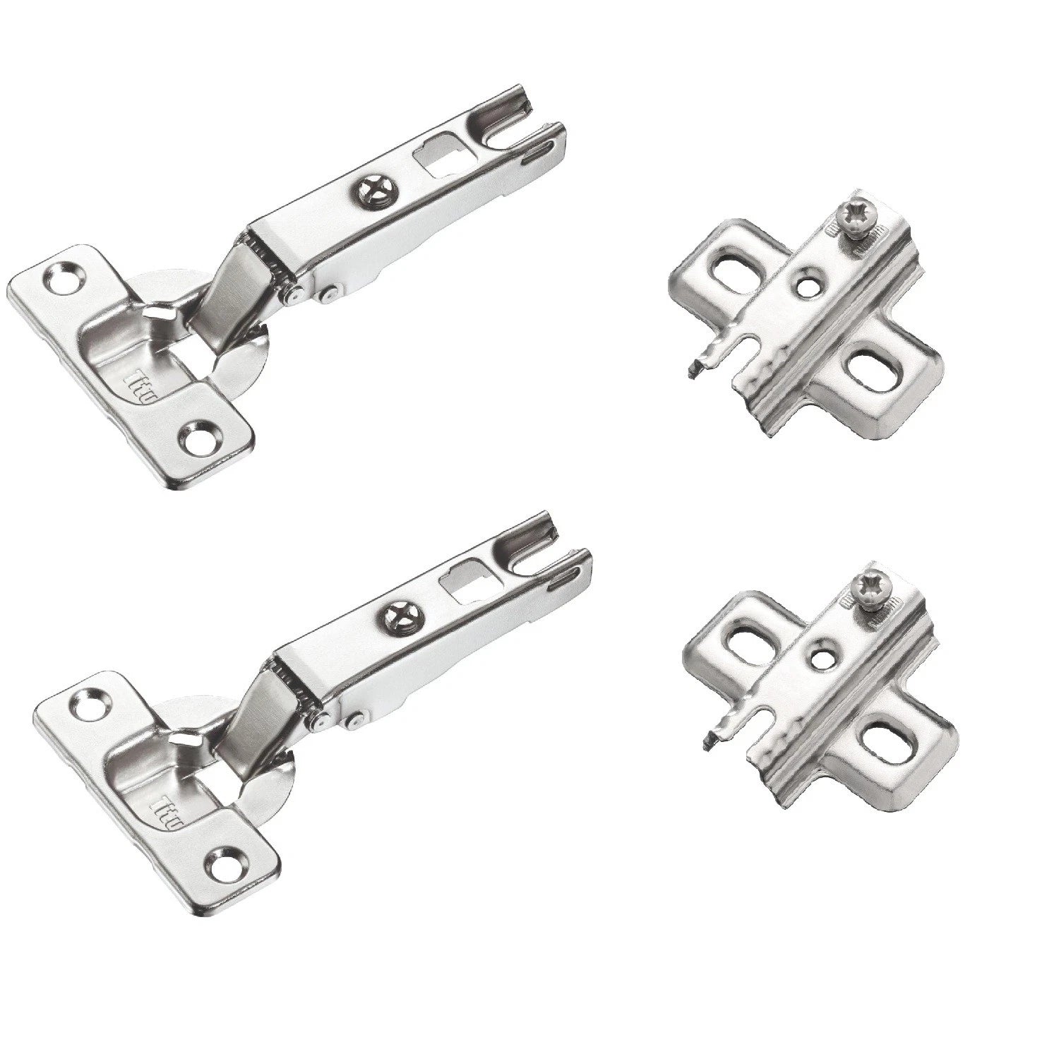 Titus B-Type 110° Hinges &amp; Mounting Plates (2 Pk) 248-0G54-050 &amp;2 44-0867-050