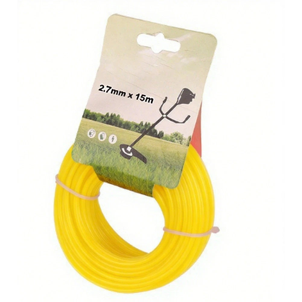 Lawn Mower Rope 49ft Compatible With Most String Trimmer Heads 27mm