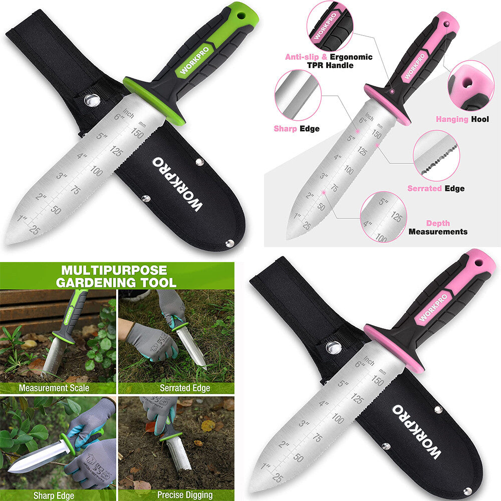 WORKPRO Hori Hori Garden Knife 7" by WORKPRO