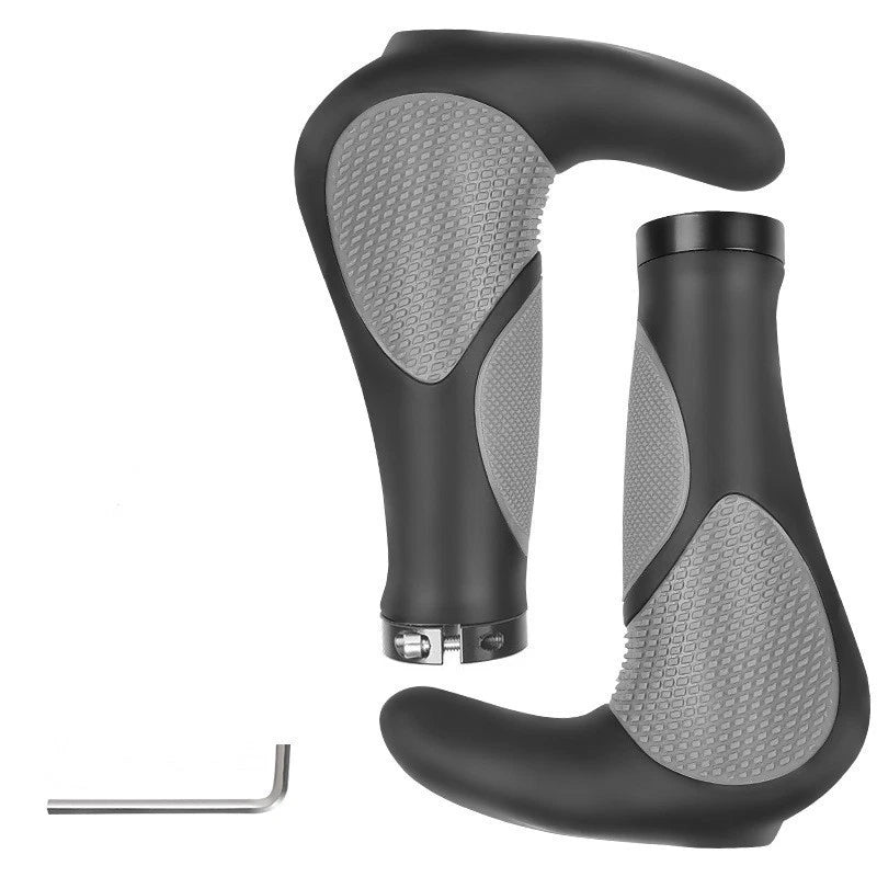 Rubber Bike For Grips Shock Absorbing For Mountain Bike With