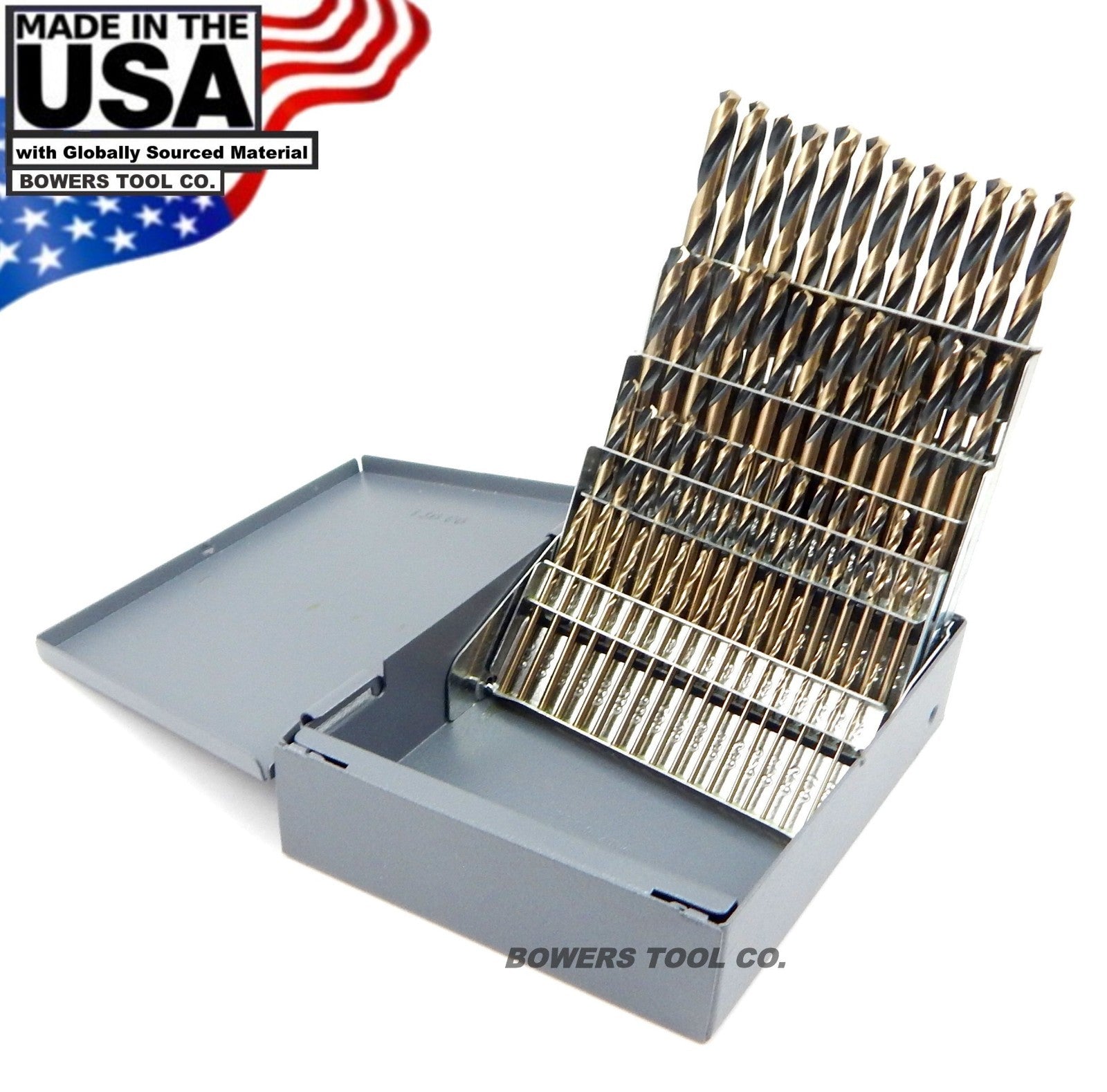 Norseman 60pc NUMBER Drill Bit Set