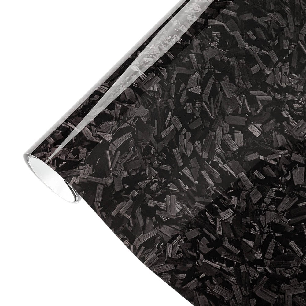 Forged Carbon Fiber Vinyl Sheet 150x30cm For Car Interior