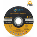 50PCS 4.5 Cut Off Wheels 4-1/2" For Grinder Cutting Disc Metal