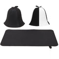 Sauna Hat Felt Heat Protection For Head And Hair Comfortable Sauna Use