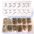 Chip Board Screw Assortment Plastic Wall Anchor Fiber Nails Wood