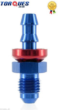7/16" Unf Master Cylinder Push on Adapter to 5/16" 8MM Barb