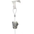 STAS Moulding Hook White, Zipper & Perlon Cord Picture Hanging