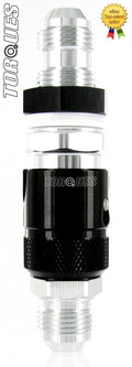 AN-08 (8AN JIC 3/4"x16) Quick Release Disconnect Dry Break Bulkhead