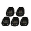 Fit 99-01 Dodge Ram Br/be Smoked Housing Yellow Led Cab Roof Running
