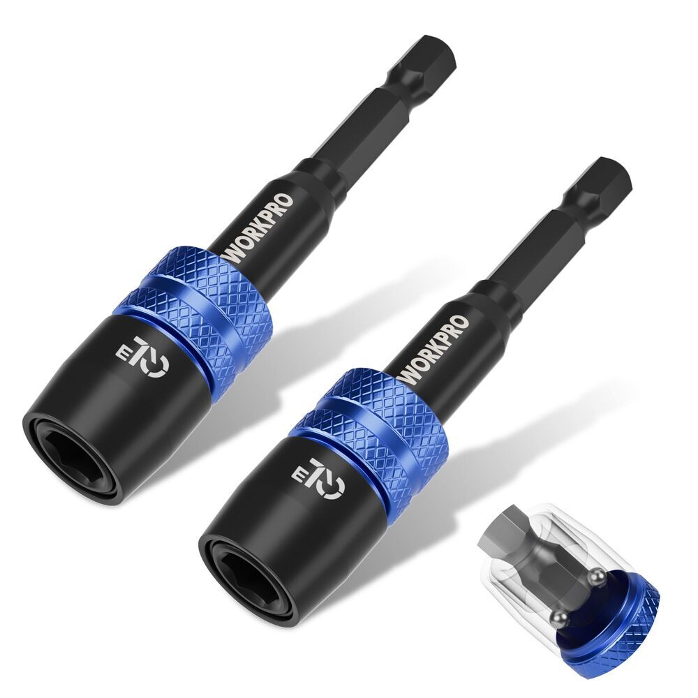 WORKPRO 6PCS Wire Brush Set Stainless Steel