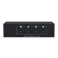 Aux-401 Bi-directional Stereo Audio Switcher 4 In 1 Out A/b Analog