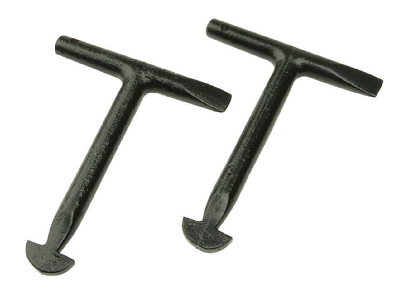 Monument T-Handle D-End Manhole Keys