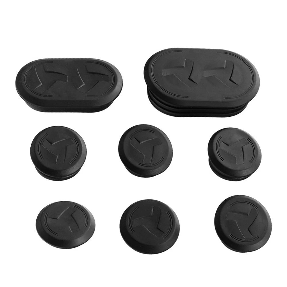 Black Frame Hole Cover For For Mt-09 For Mt-09 Sp 2021-2025 Rubber